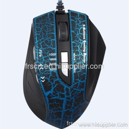 Gm-618 High Resolution And Quality Wired Gaming Mouse With 8 Keys